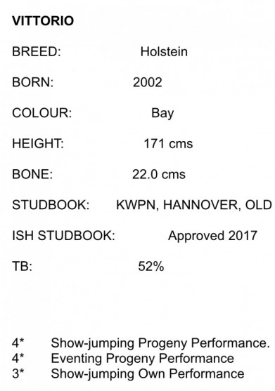 vittorio stats