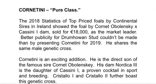 cornetini text