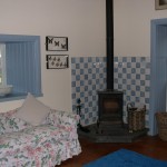 Stove inthe sitting-room