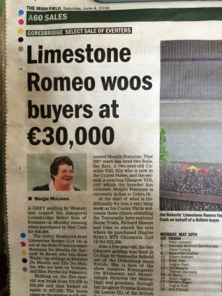 newspaper Limestone Romeo