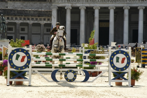 Ringfort Cruise jumping Grand Prix in Naples, Italy