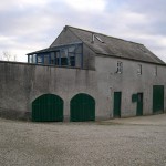 In Georgian Yard