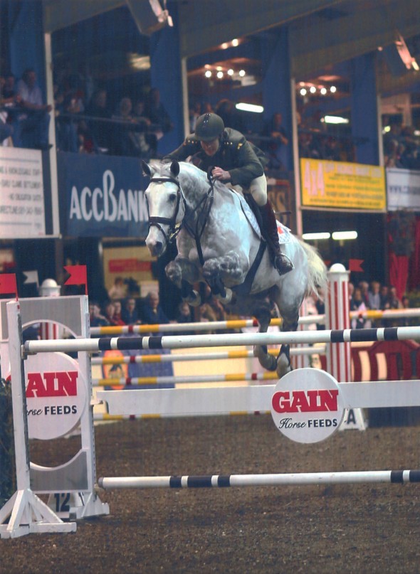 Winning  Grand Prix at Cavan