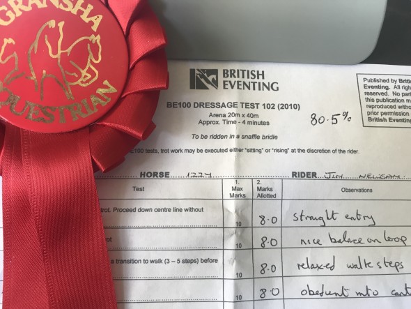 Izzietop best dressage