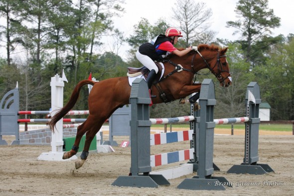 Ringfort Tinkatoo and Wooge jumping