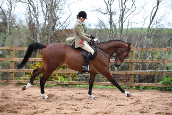 Ringfort Rubicon Lap of honour with Claire